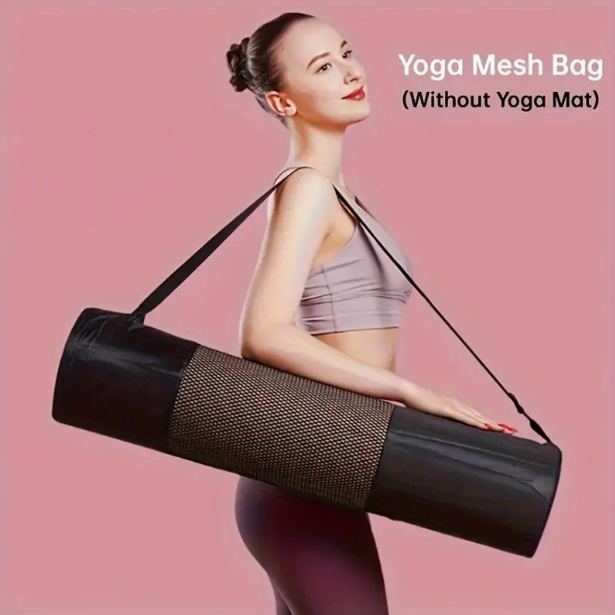 Women Accessories Bag - 1 Breathable Yoga Mat Storage Mesh