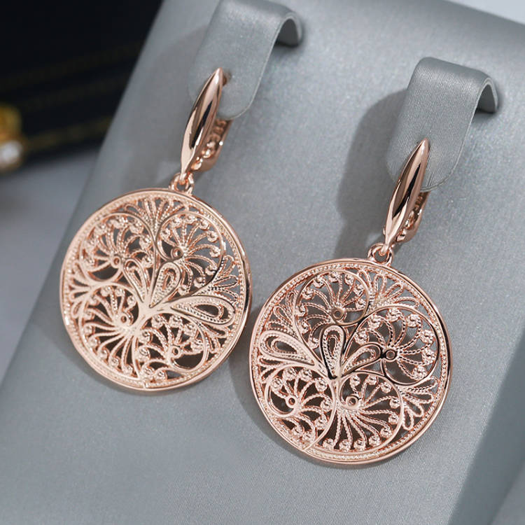 Wbmqda Hollow Metal Flower Lon - Women Accessories Dubai recension och pris