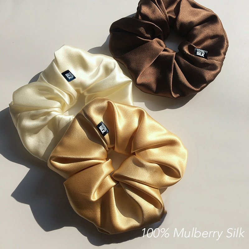 Extra Large Scrunchies for Wom - Hair Tie Velvet recension och pris