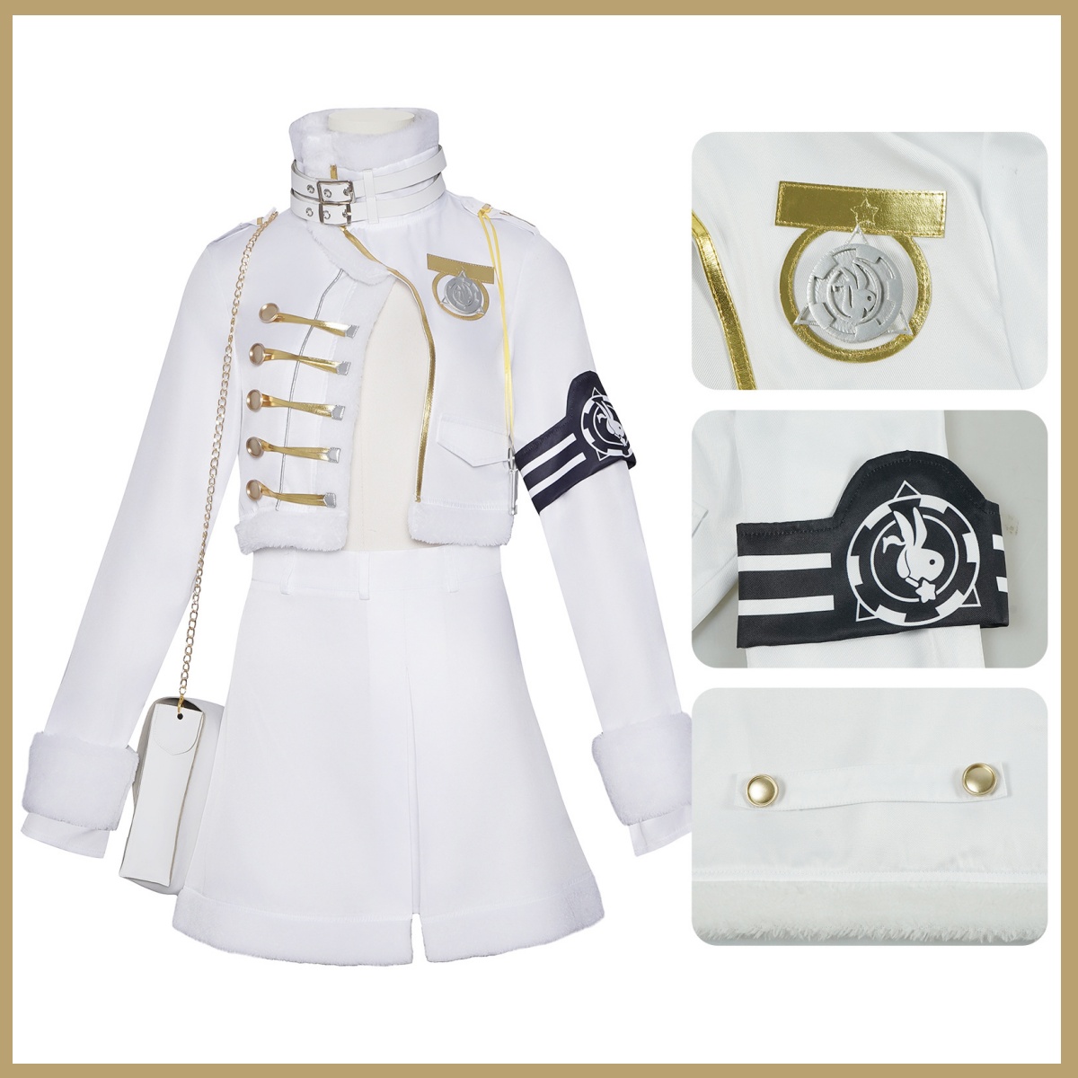 Anime Game Youk Blanc Cosplay  - Women Accessories Bag recension och pris