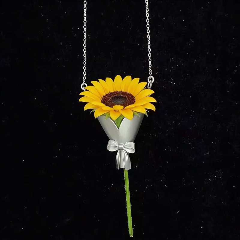 Flower Holder Necklace 2026 DI - Women Accessories Bouquet recension och pris