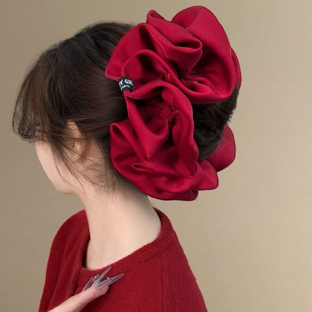 Velvet Oversized Scrunchies -  - Hair Tie Velvet recension och pris