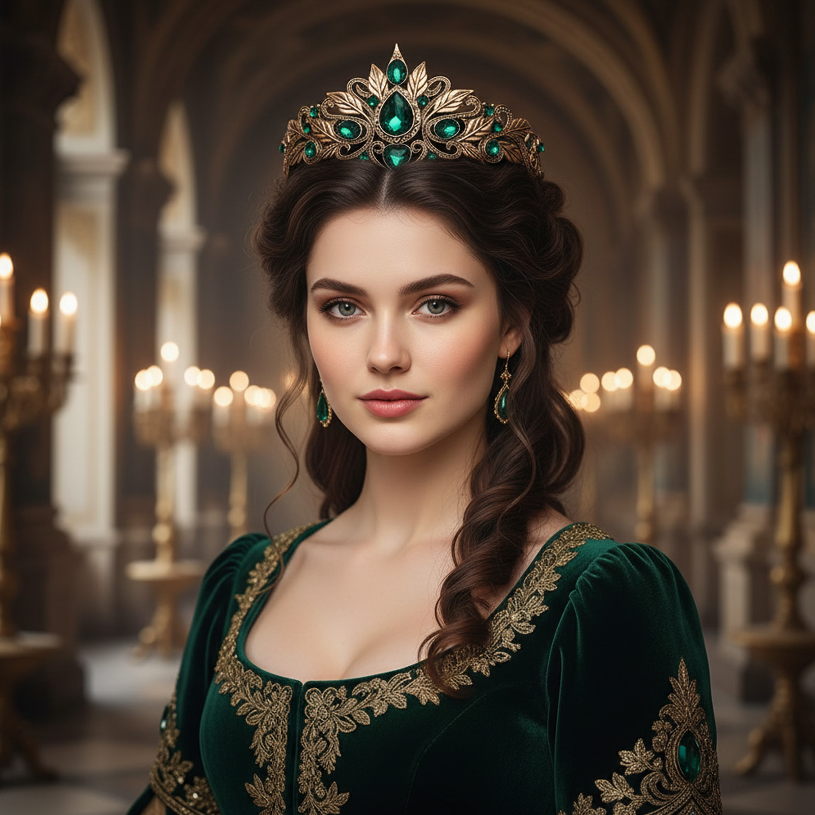 Baroque Style Round Tear Drop  - Women Accessories Dropshipping recension och pris