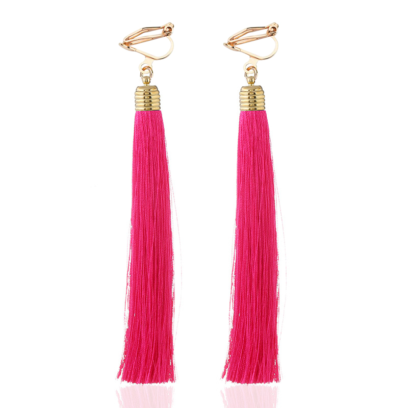 12cm&5.1'' Long Tassel Fiber C - Tassel Earrings Boho recension och pris