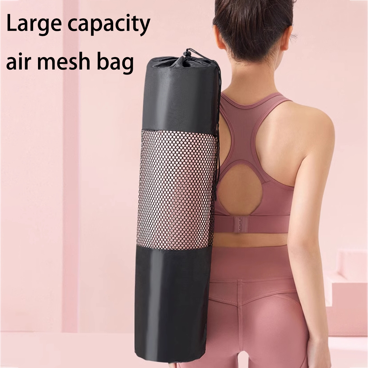 1 Breathable Yoga Mat Storage  - Women Accessories Bag recension och pris