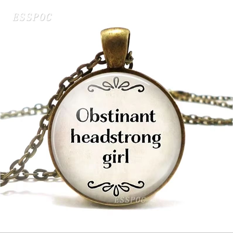 Obstinant Headstrong Girl Jane - Women Accessories Quotes recension och pris