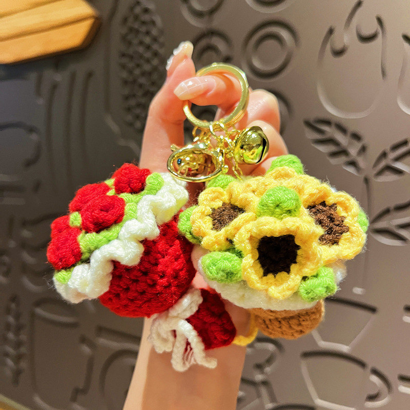 Knitted Bouquet Car Accessorie - Women Accessories Bouquet recension och pris