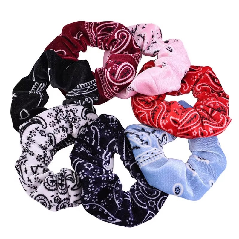 3PCS/4PCS/7PCS Velvet Paisley  - Hair Tie Velvet recension och pris
