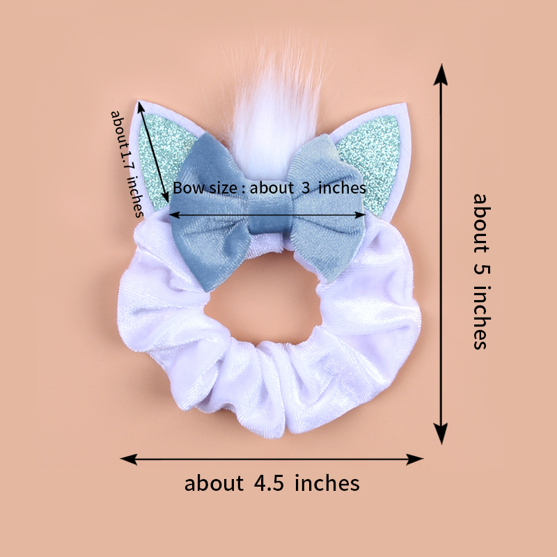 New Mouse Ears Velvet Scrunchi - Hair Tie Velvet recension och pris