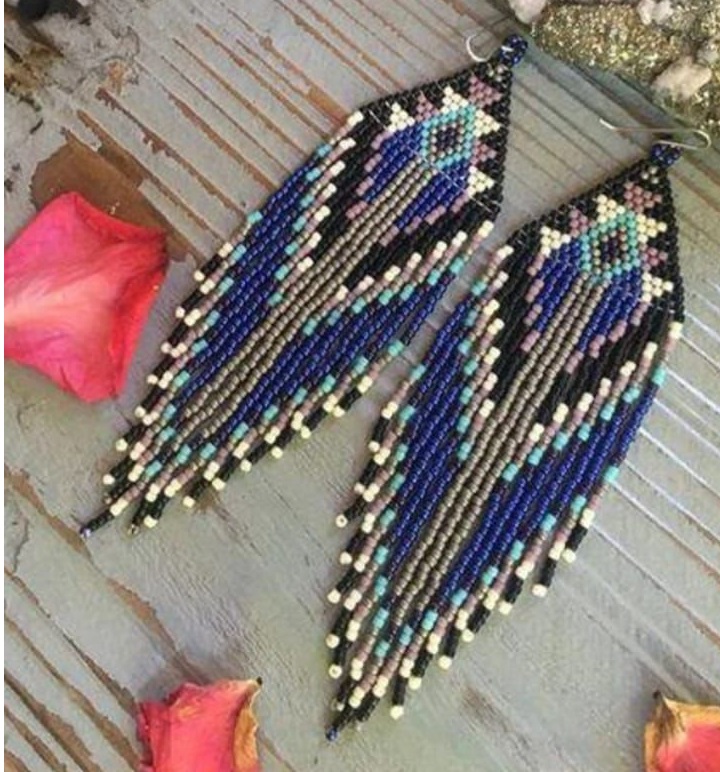ZGMXR Rice bead earrings Geome - Tassel Earrings Boho recension och pris