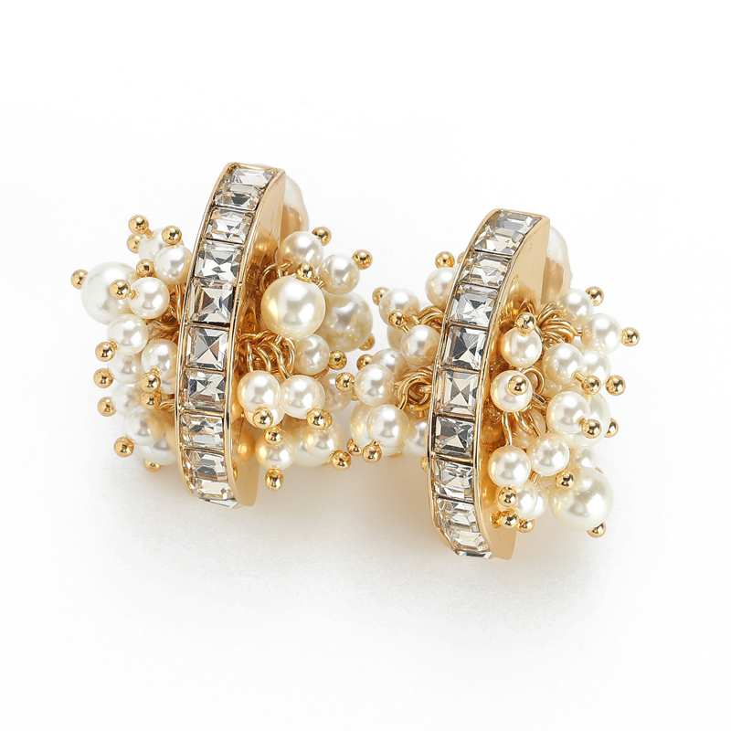 Vintage White Crystal Pearl Ea - Women Accessories Dubai recension och pris