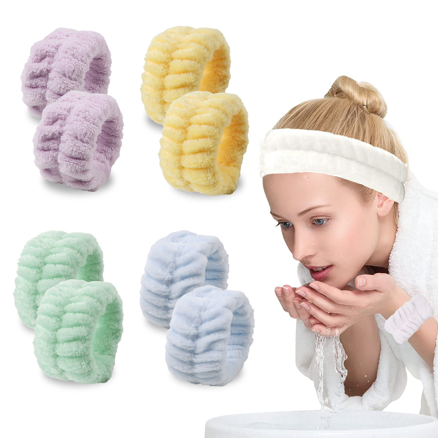 Velvet soft elastic headband f - Hair Tie Velvet recension och pris